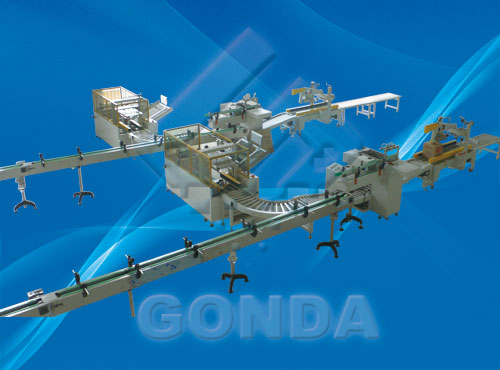 成套開箱、裝箱流水線